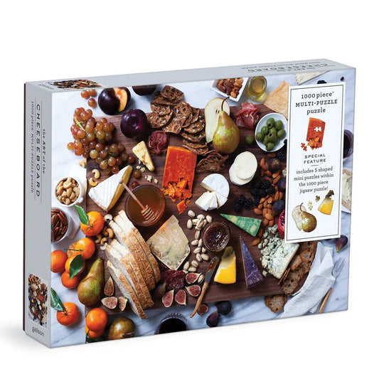 Art of the Cheeseboard 1000 Piece Jigsaw Puzzle Galison