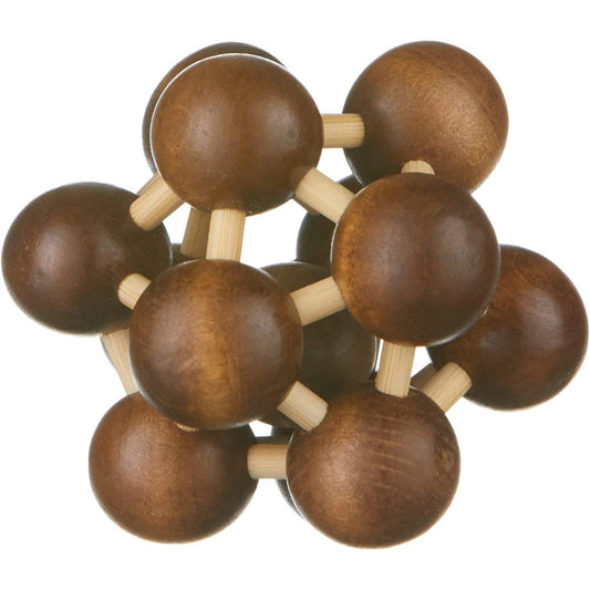 Atom 3D Wooden Puzzle Fridolin