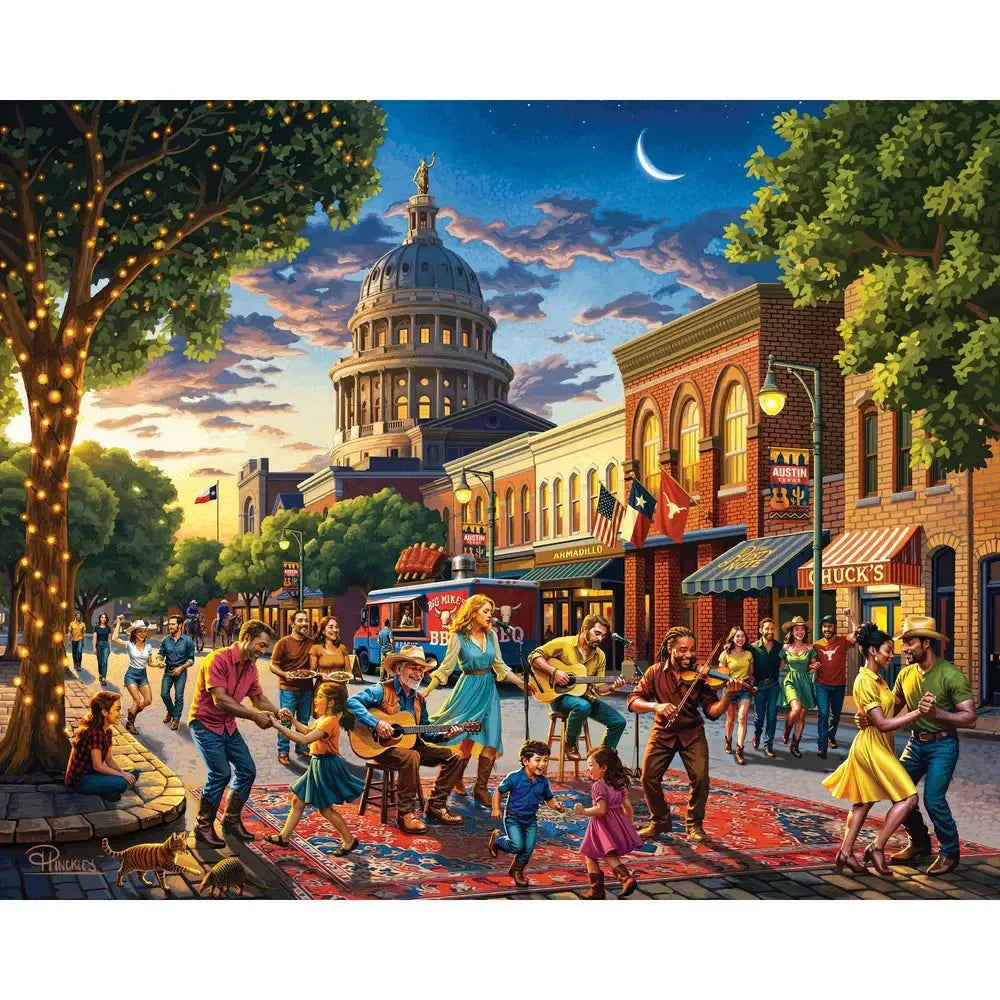 Austin Texas 210 Piece Jigsaw Puzzle Boardwalk