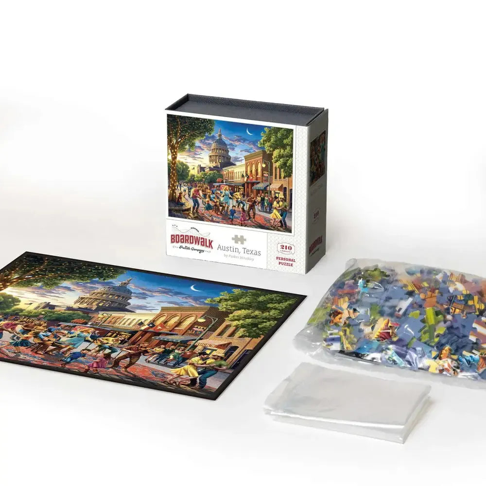 Austin Texas 210 Piece Jigsaw Puzzle Boardwalk