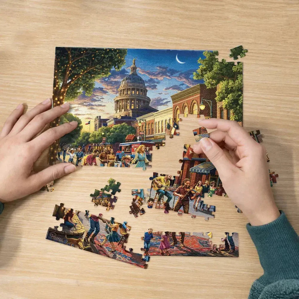 Austin Texas 210 Piece Jigsaw Puzzle Boardwalk