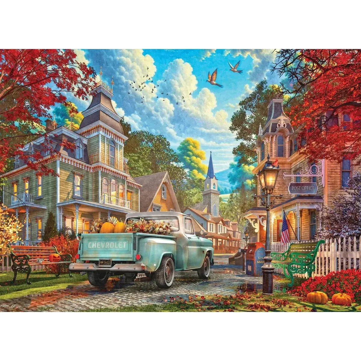 Autumn Afternoon 300 Piece Jigsaw Puzzle Eurographics