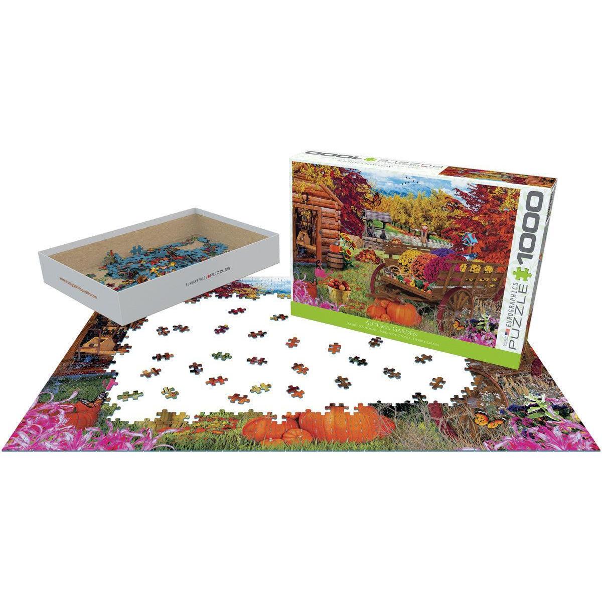 Autumn Garden 1000 Piece Jigsaw Puzzle Eurographics