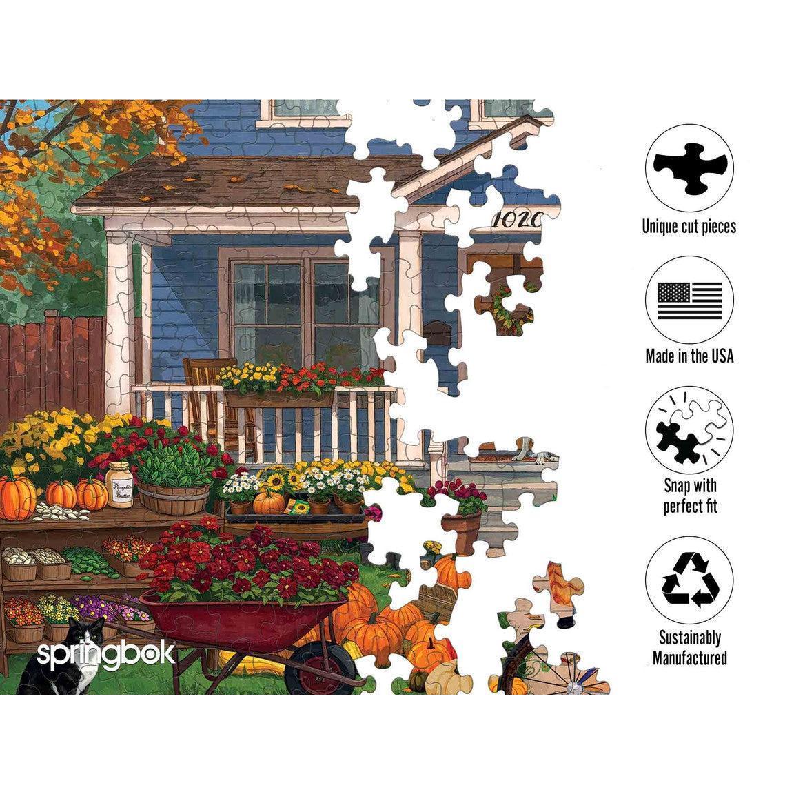 Autumn's Yard Sale 1000 Piece Jigsaw Puzzle Springbok