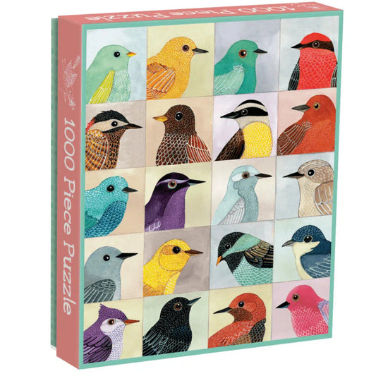 Avian Friends 1000 Piece Jigsaw Puzzle Galison