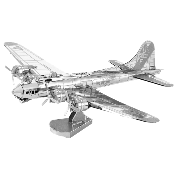 B-17 Flying Fortress 3D Steel Model Kit Metal Earth