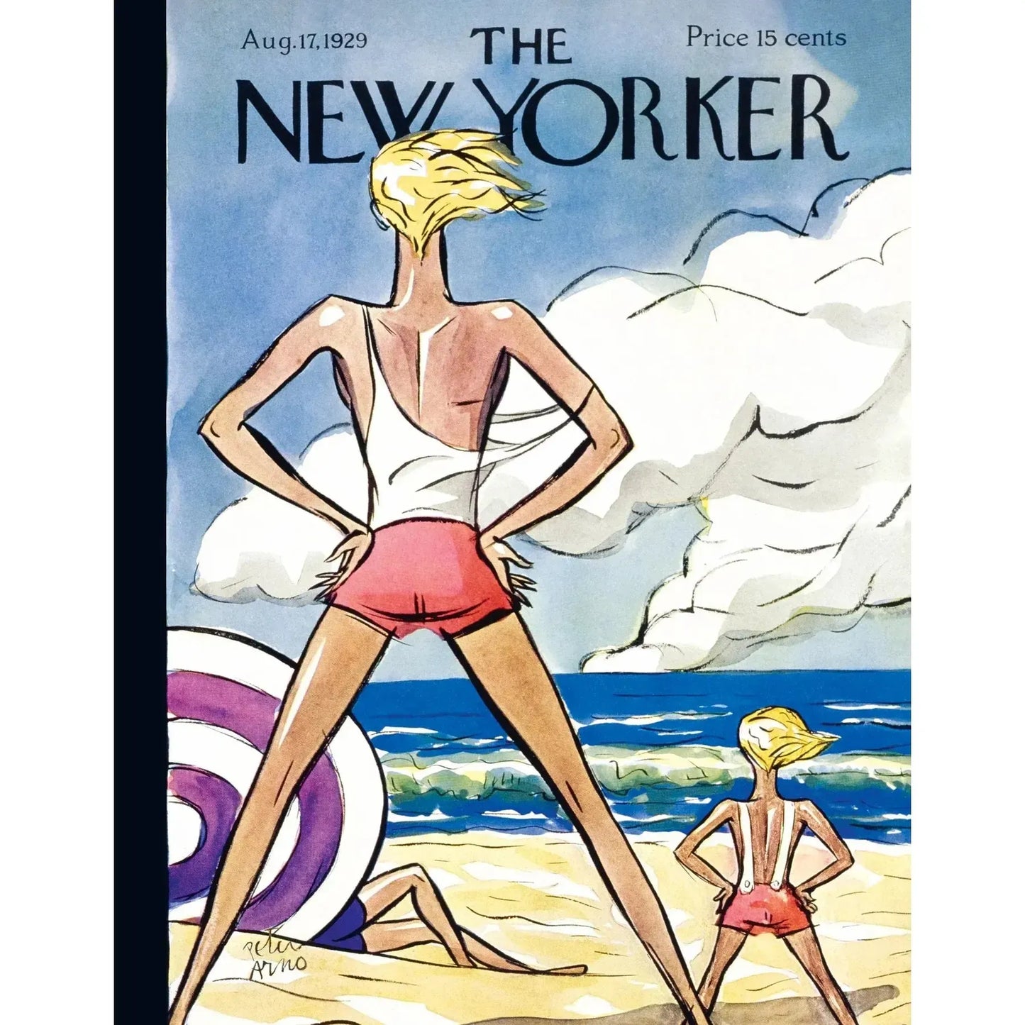 Bay Watchers The New Yorker 100 Piece Mini Jigsaw Puzzle NYPC
