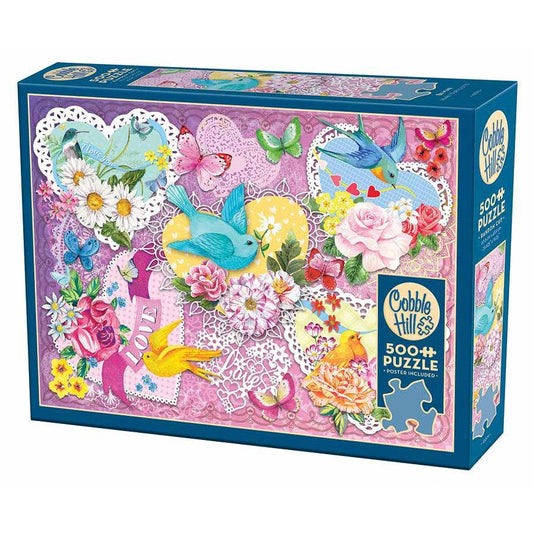 Be Mine 500 Piece Jigsaw Puzzle Cobble Hill