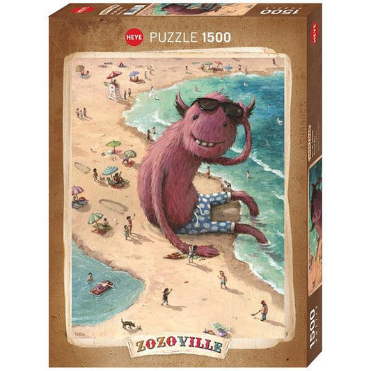 Beach Boy Zozoville 1500 Piece Jigsaw Puzzle Heye