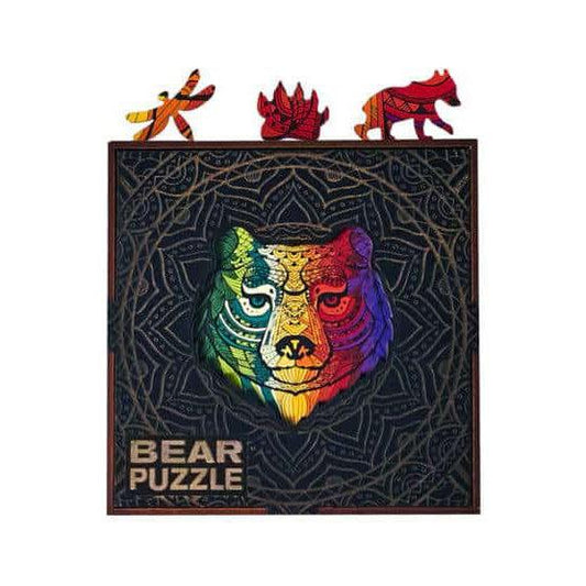 Bear 70 Piece Wooden Jigsaw Puzzle Geek Toys