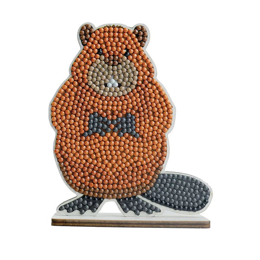 Beaver Crystal Art Wildlife Buddies Kit Craft Buddy
