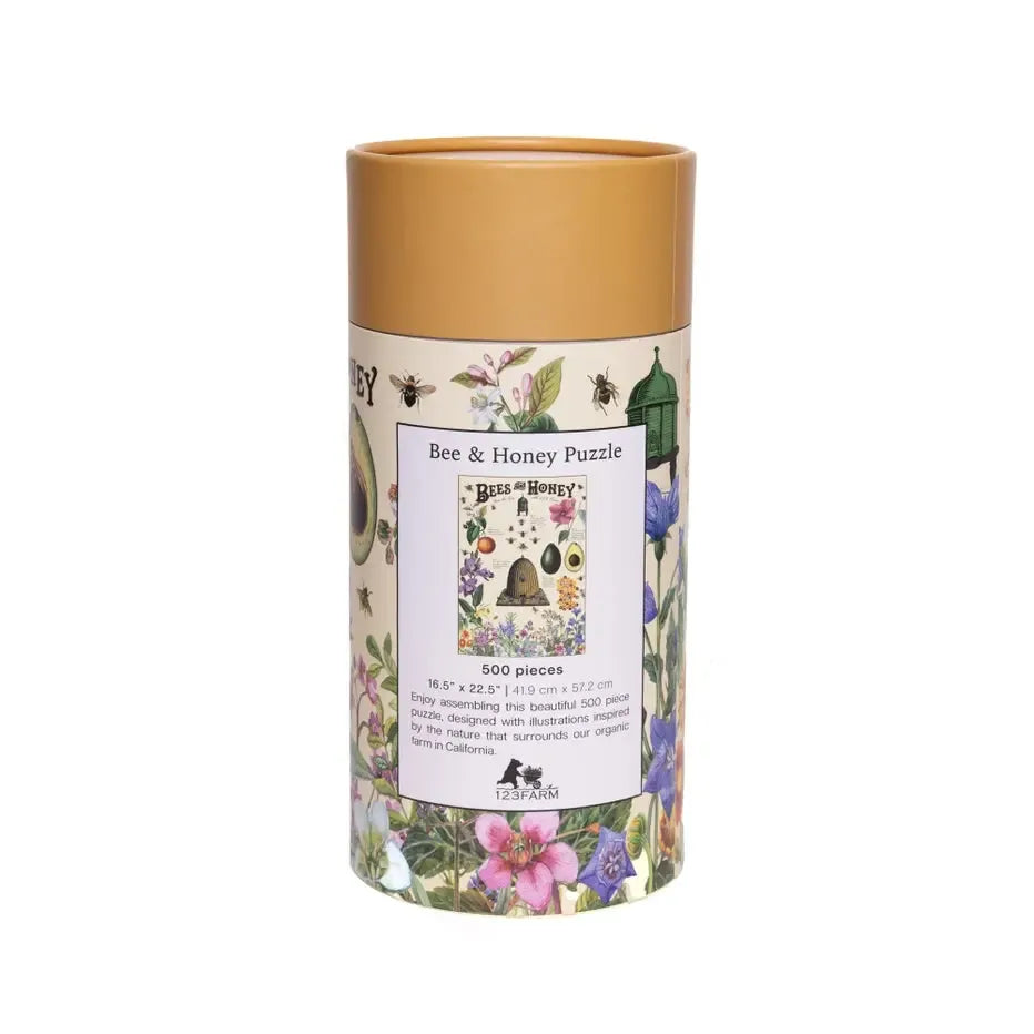 Bees & Honey 500 Piece Jigsaw Puzzle 123 Farm