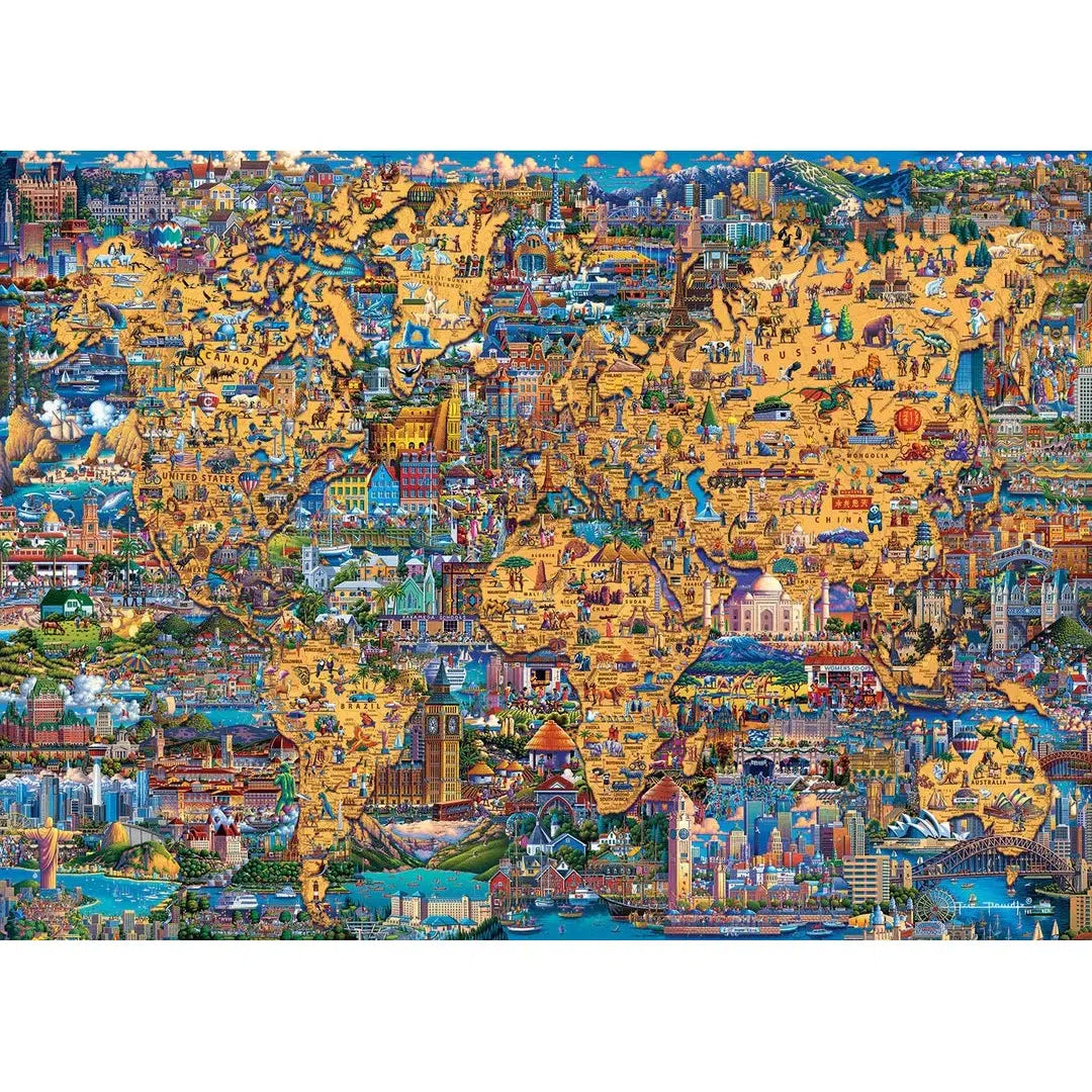 Best of the World 300 Piece Jigsaw Puzzle Dowdle