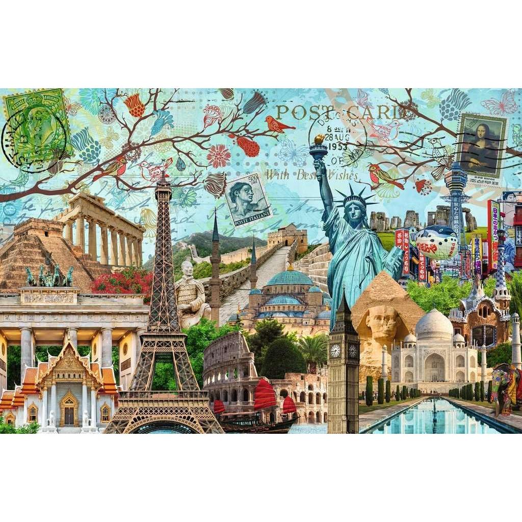 Big City Collage 5000 Piece Jigsaw Puzzle Ravensburger