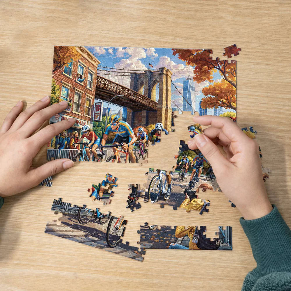 Bike Race 210 Piece Jigsaw Puzzle Boardwalk