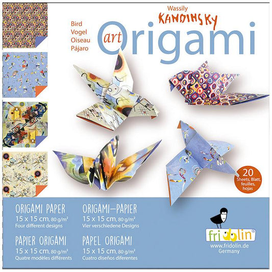 Bird Wassily Kandinsky Art Origami Kit Fridolin