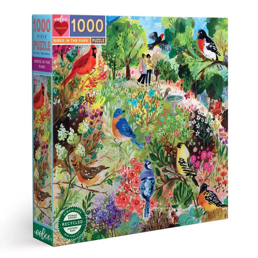 Birds in the Park 1000 Piece Jigsaw Puzzle eeBoo