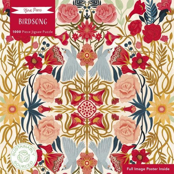 Birdsong 1000 Piece Jigsaw Puzzle Flame Tree