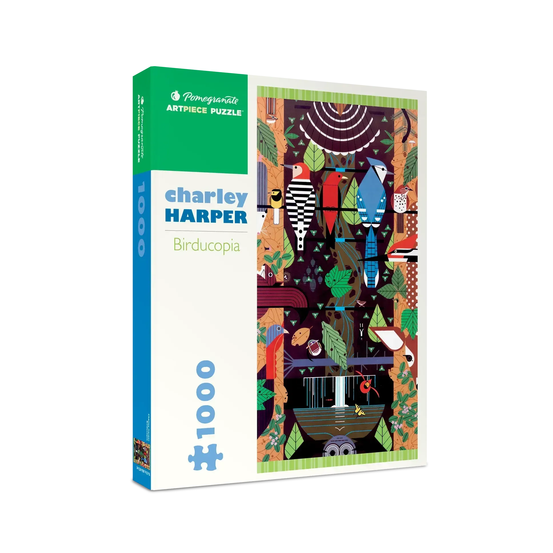 Birducopia 1000 Piece Jigsaw Puzzle Pomegranate