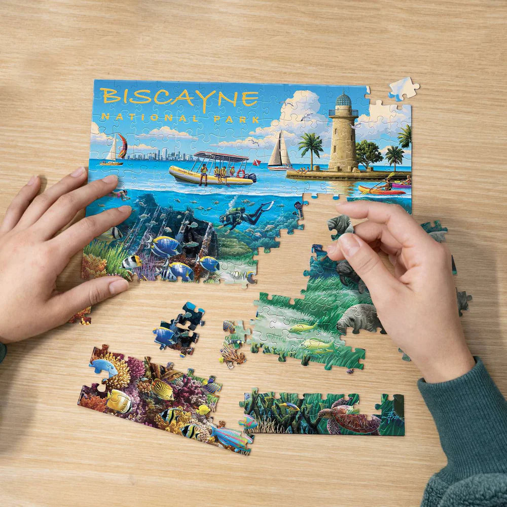 Biscayne National Park 210 Piece Jigsaw Puzzle Boardwalk
