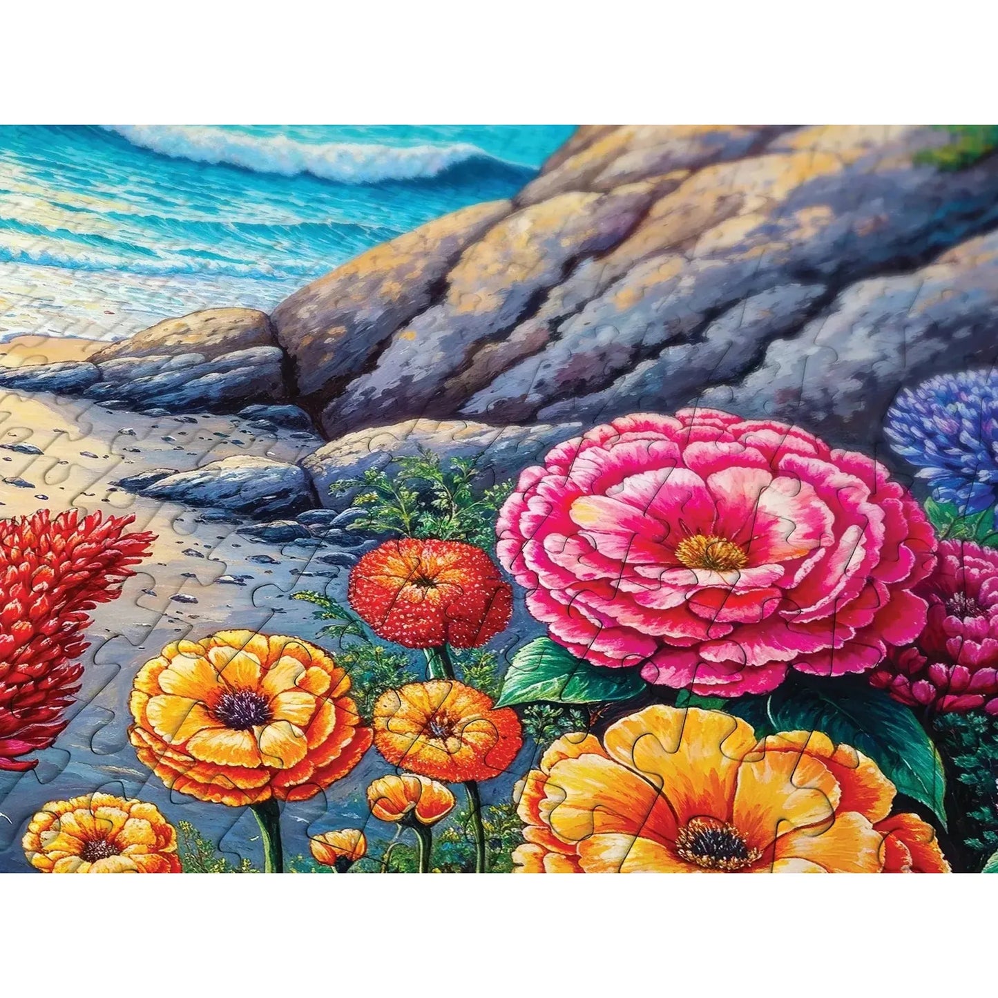 Blooming Coast 1000 Piece Jigsaw Puzzle Enjoy