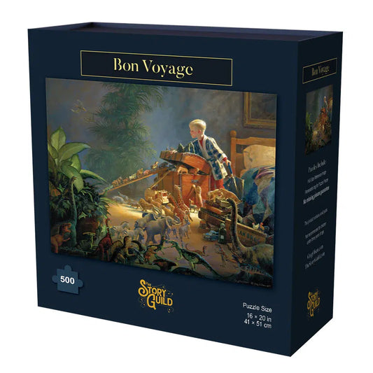 Bon Voyage 500 Piece Jigsaw Puzzle Story Guild