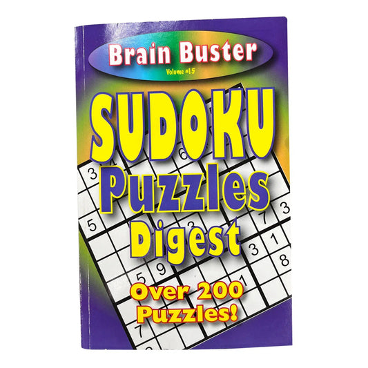 Brain Buster #15 Sudoku Puzzles Digest Book