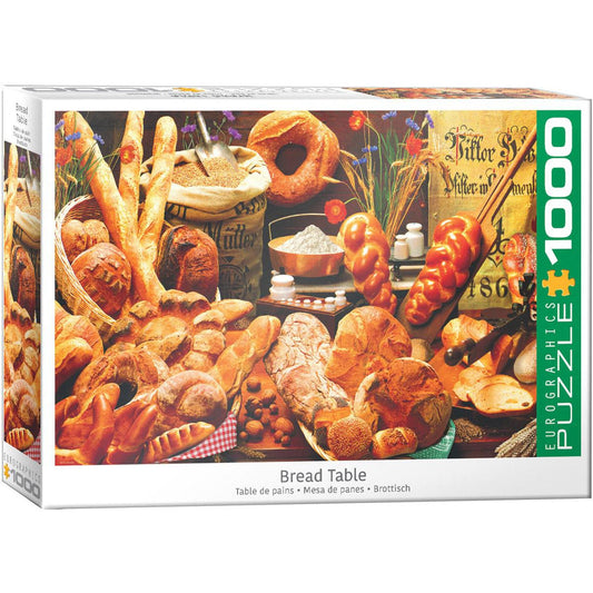Bread Table 1000 Piece Jigsaw Puzzle Eurographics