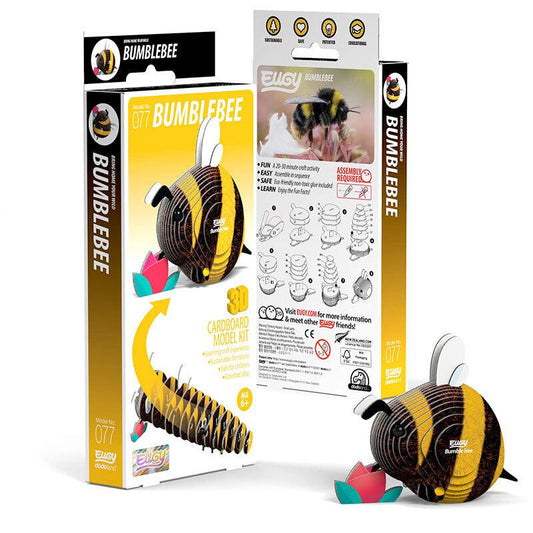 Bumblebee 3D Cardboard Model Kit Eugy