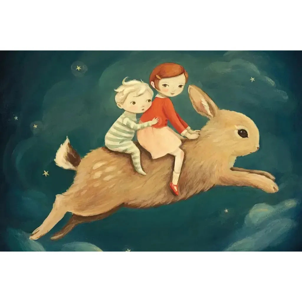 Bunny Dreamers Dream World 20 Piece Mini Jigsaw Puzzle NYPC