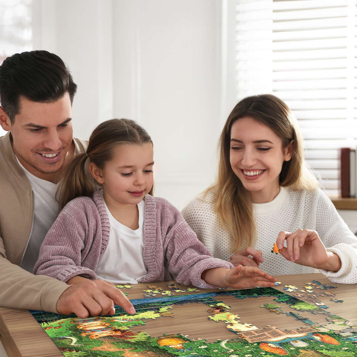 Bus Stop 500 Piece Jigsaw Puzzle Boardwalk