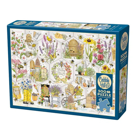 Busy as a Bee 500 Piece Jigsaw Puzzle Cobble Hill