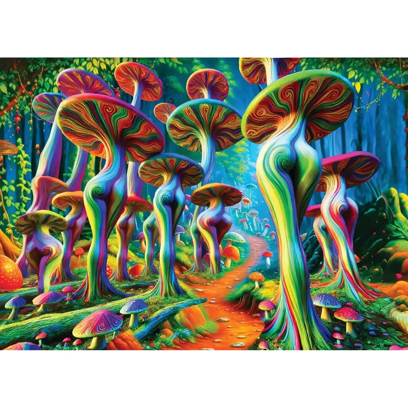 Butt Shrooms 1000 Piece Jigsaw Puzzle WTF