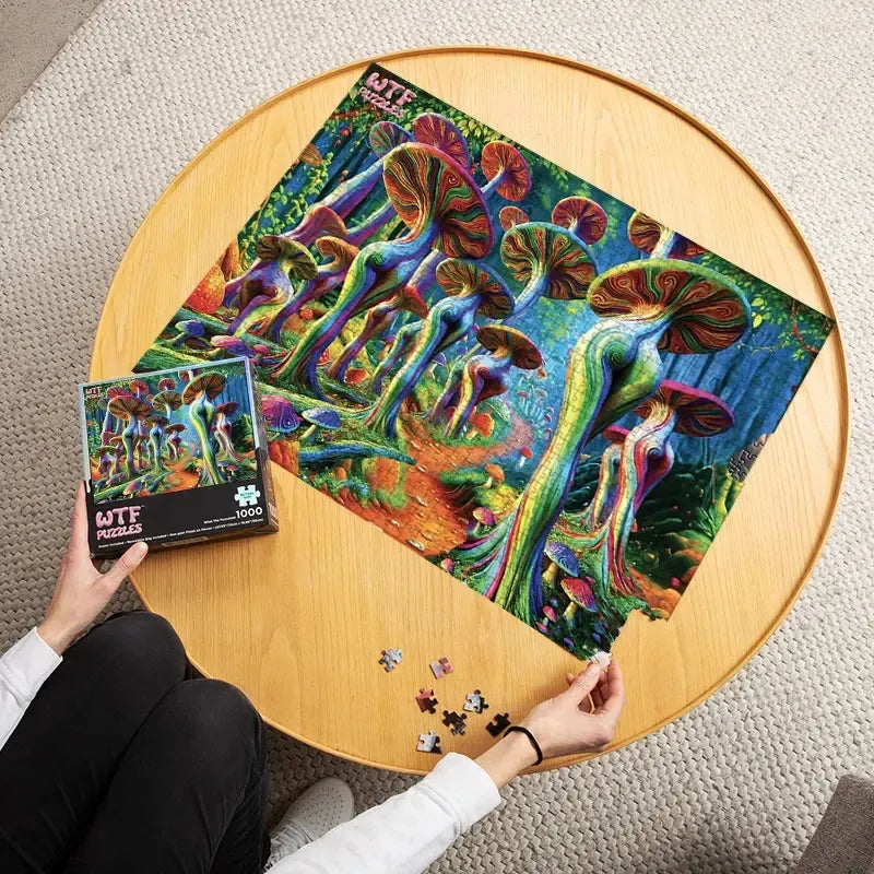 Butt Shrooms 1000 Piece Jigsaw Puzzle WTF