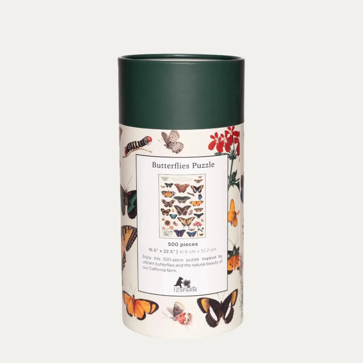 Butterflies 500 Piece Jigsaw Puzzle 123 Farm