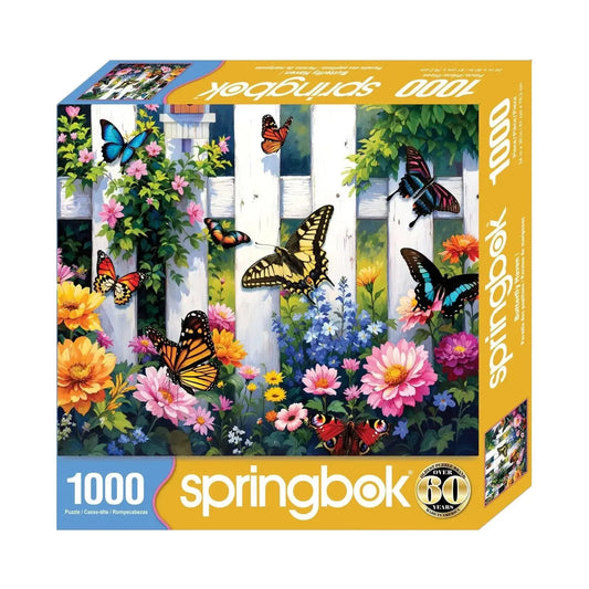 Butterfly Haven 1000 Piece Jigsaw Puzzle Springbok