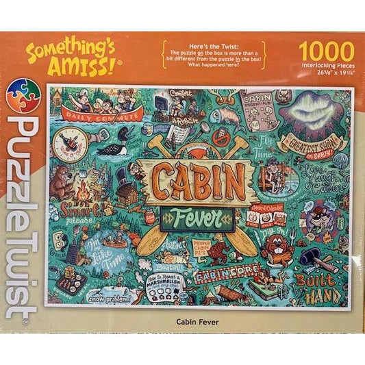 Cabin Fever "Something's Amiss!" 1000 Piece Jigsaw Puzzle PuzzleTwist