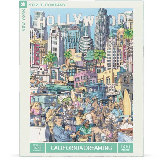 California Dreaming 500 Piece Jigsaw Puzzle NYPC