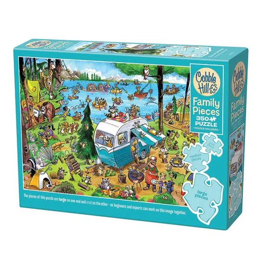 Call of the Wild 350 Piece Family Jigsaw Puzzle Cobble Hill