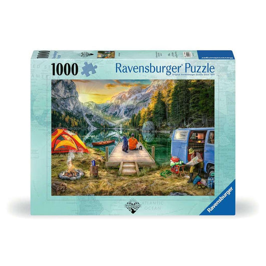 Calm Campsite 1000 Piece Jigsaw Puzzle Ravensburger