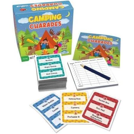 Camping Charades Game - Act Out in the Wild! - Outset