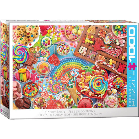 Candy Party 1000 Piece Jigsaw Puzzle Eurographics