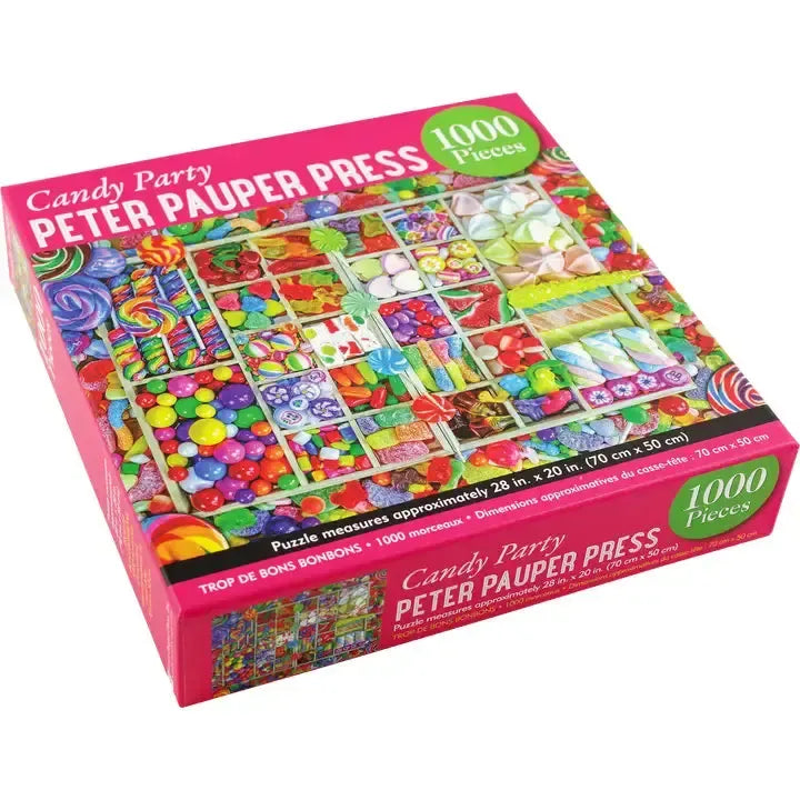 Candy Party 1000 Piece Jigsaw Puzzle Peter Pauper