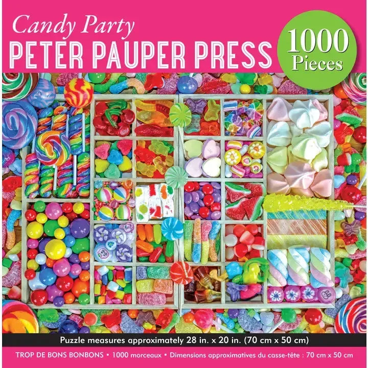 Candy Party 1000 Piece Jigsaw Puzzle Peter Pauper