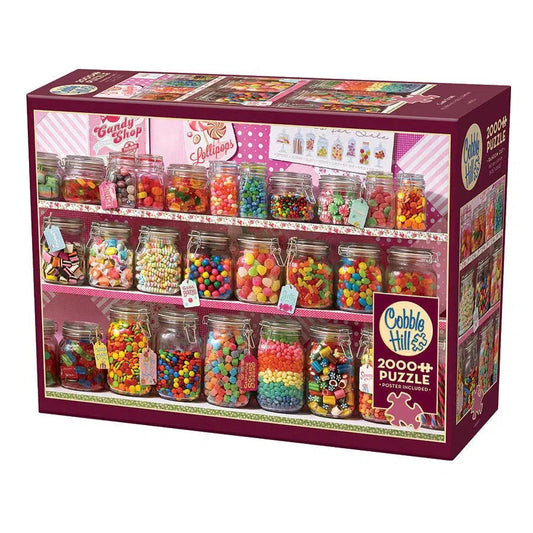 Candy Store 2000 Piece Jigsaw Puzzle Cobble Hill