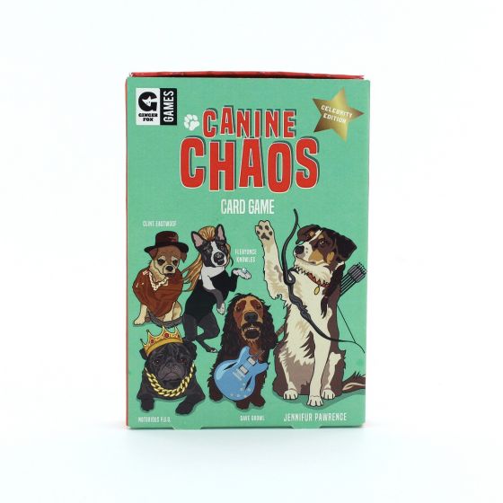 Canine Chaos Card Game Ginger Fox
