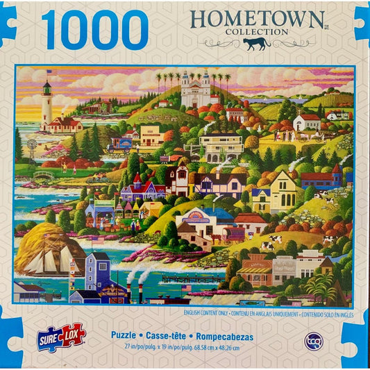 Castle Country Hometown Collection 1000 Piece Jigsaw Puzzle Sure Lox