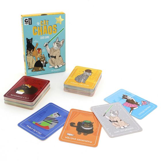 Cat Chaos Card Game Ginger Fox