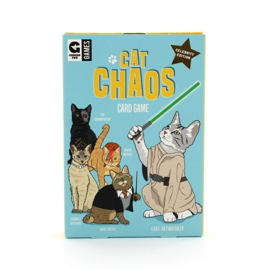 Cat Chaos Card Game Ginger Fox