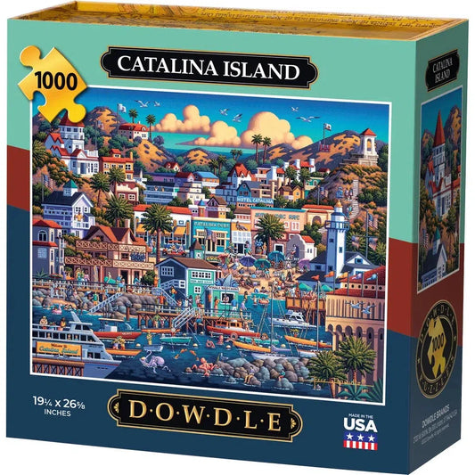 Catalina Island 1000 Piece Jigsaw Puzzle Dowdle